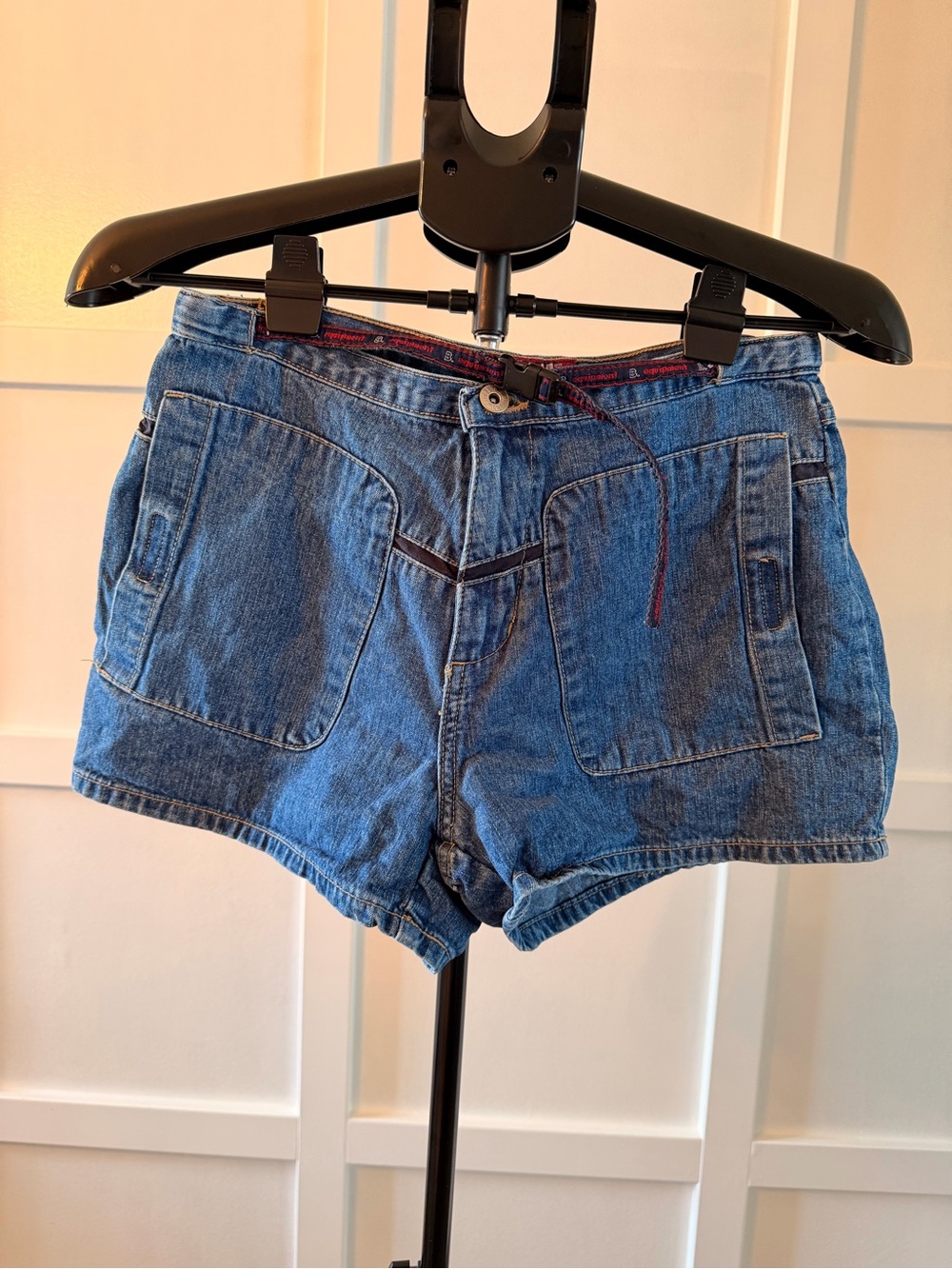 B.U.M. Equipment Vintage Denim Utility Shorts | Y2K | Size 7